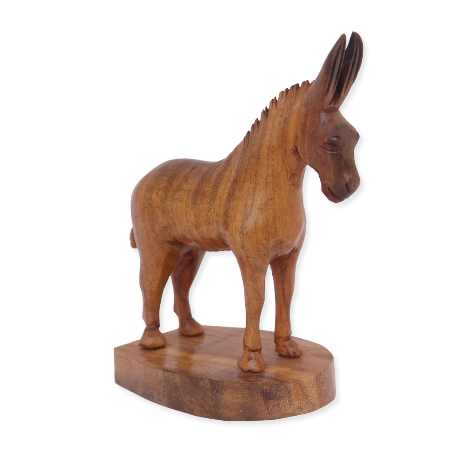 Mulinha de Madeira Artesanado Decoração de Luxo MCS1782