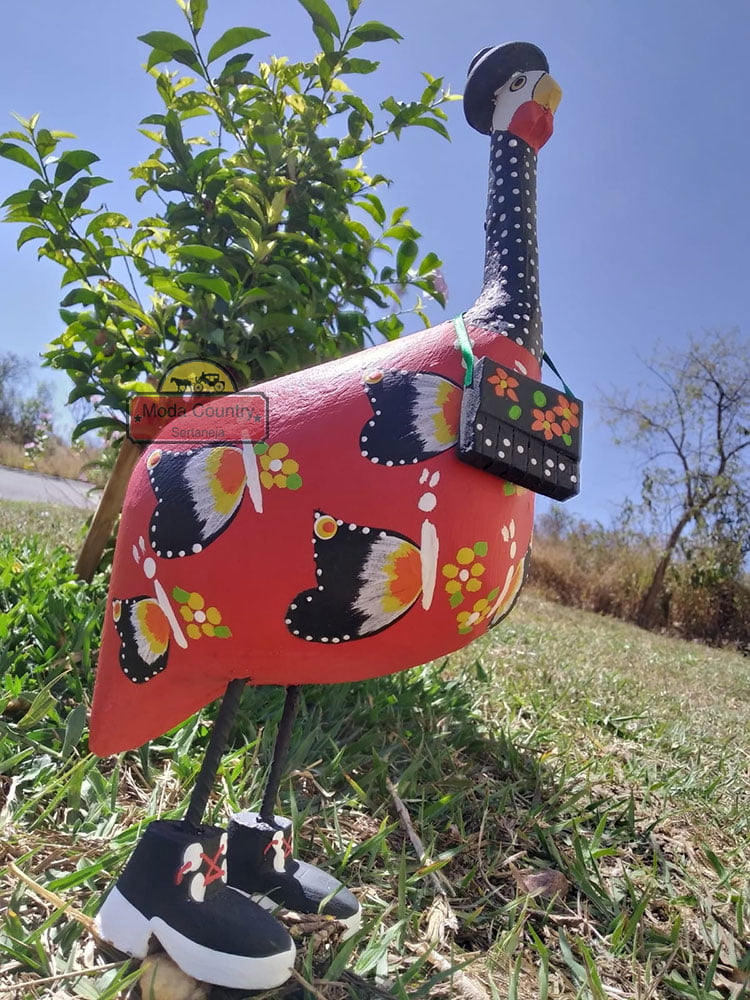 Galinha D'angola De Tênis Bolsa E Chapéu MCS1795 - Moda Country ...