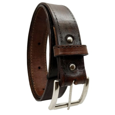 Cinto de Couro Personalizado Fivela Removível MCS7156