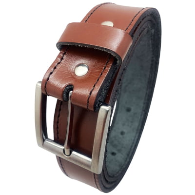 Cinto de Couro Personalizado Fivela Removível MCS7156