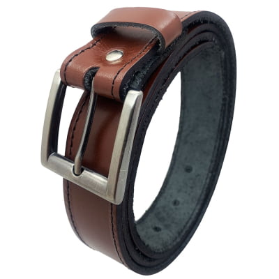 Cinto de Couro Personalizado Fivela Removível MCS7156