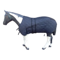 Capa para Cavalo com Pescoceira e Capuz Protetora de Frio Inverno MCS2861