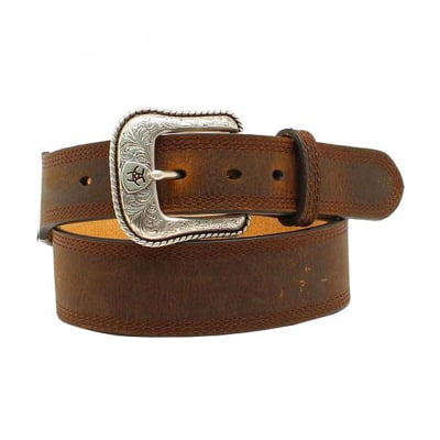 Cinto Country Americano De Couro Largo 5cm MCS7151 Cinto Country Americano De Couro Largo 5cm MCS7151