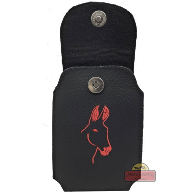 Bainha Country de Celular em Couro Bordada MCS7931