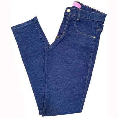 Calça Jeans Feminina Azul MCS7750