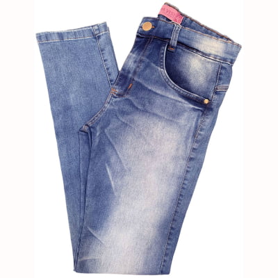 Calça Jeans Feminina Azul MCS7750