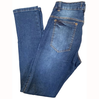 Calça Jeans Feminina Azul MCS7750