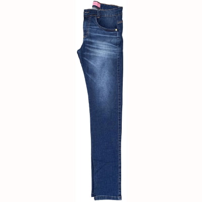 Calça Jeans Feminina Azul MCS7750