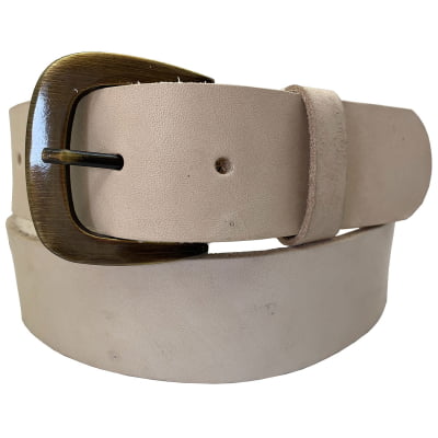 Cinto Largo de Mulher Couro Legítimo Fivela Long Havana MCS7192