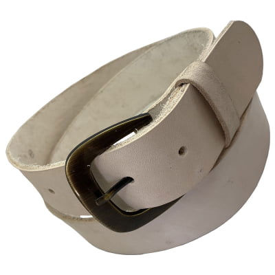 Cinto Largo de Mulher Couro Legítimo Fivela Long Havana MCS7192